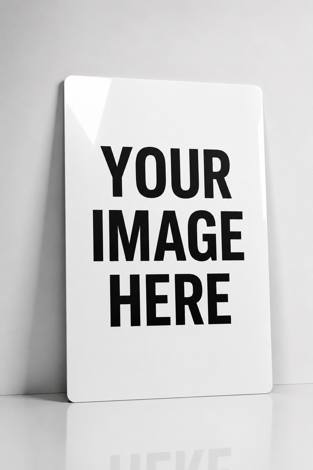 Personalized Metal Poster | Premium Gloss Finish | A4 Portrait